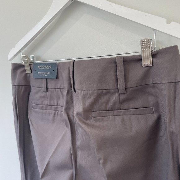 Ann Taylor Modern Fit Gray Trouser Leg - Picture 5 of 8
